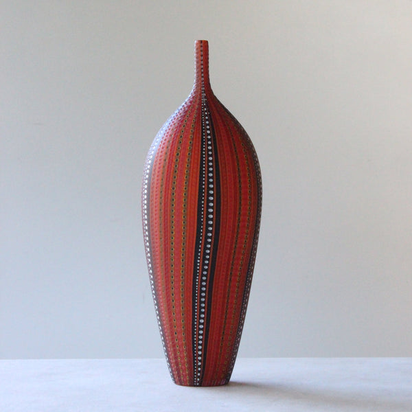 Red Vessel Glass Jo Bone 