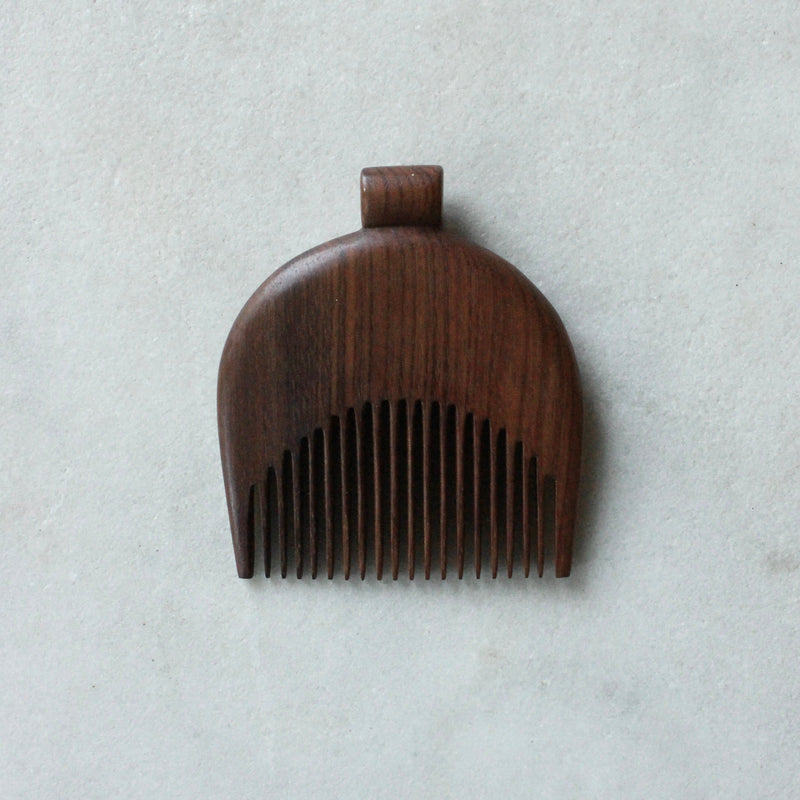 Hand Carved Tasmanian Blackwood Comb Wood Theresa Darmody 