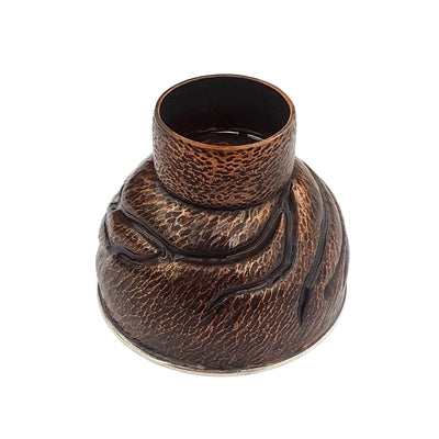 Plate 19 Himanthalia lorea vessel Jewellery and Metalsmith Small Object (Exhibition) Alison McDonald 