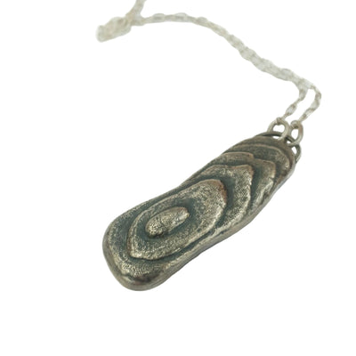 SCHIST pendant & chain Jewellery and Metalsmith Small Object (Exhibition) Alison McDonald 
