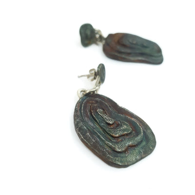 SCHIST earrings Jewellery and Metalsmith Small Object (Exhibition) Alison McDonald 