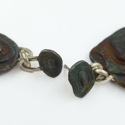 SCHIST earrings Jewellery and Metalsmith Small Object (Exhibition) Alison McDonald 