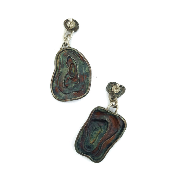 SCHIST earrings Jewellery and Metalsmith Small Object (Exhibition) Alison McDonald 