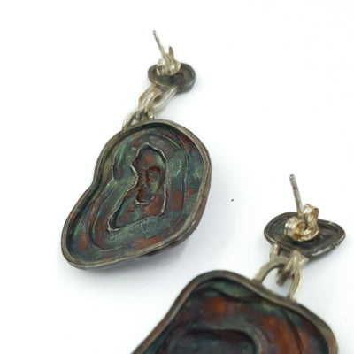 SCHIST earrings Jewellery and Metalsmith Small Object (Exhibition) Alison McDonald 