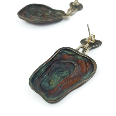SCHIST earrings Jewellery and Metalsmith Small Object (Exhibition) Alison McDonald 