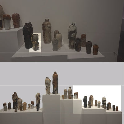 memory's shroud - vessel #23 Ceramics Rachel North 