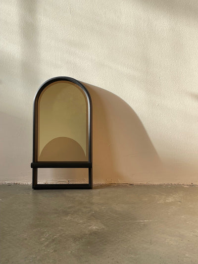 Demilune Mirror Timber Rick Hayward 