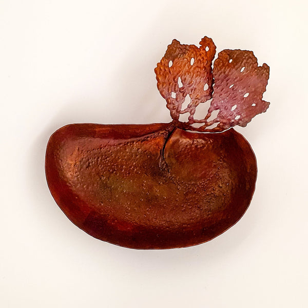 Plate 23(ii) Griffithsia corallina rock Jewellery and Metalsmith Small Object (Exhibition) Alison McDonald 