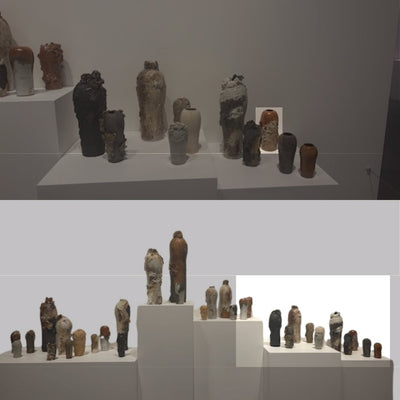 memory's shroud - vessel #30 Ceramics Rachel North 