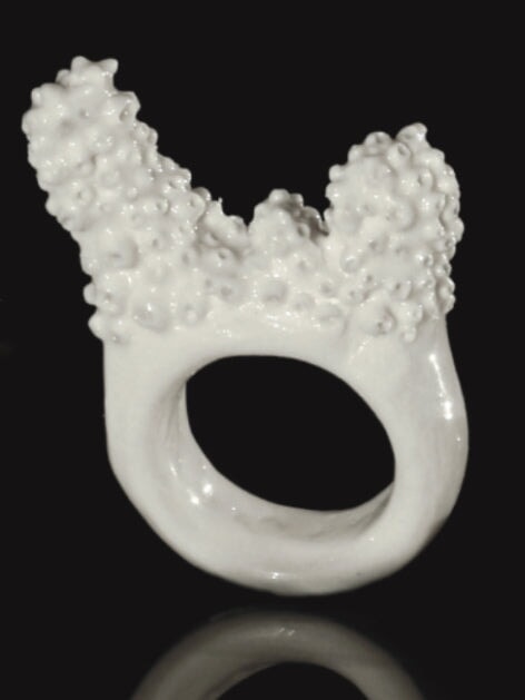 Acropora Muricata - Coral Bleaching Rings Jewellery Rhia Jewellery 