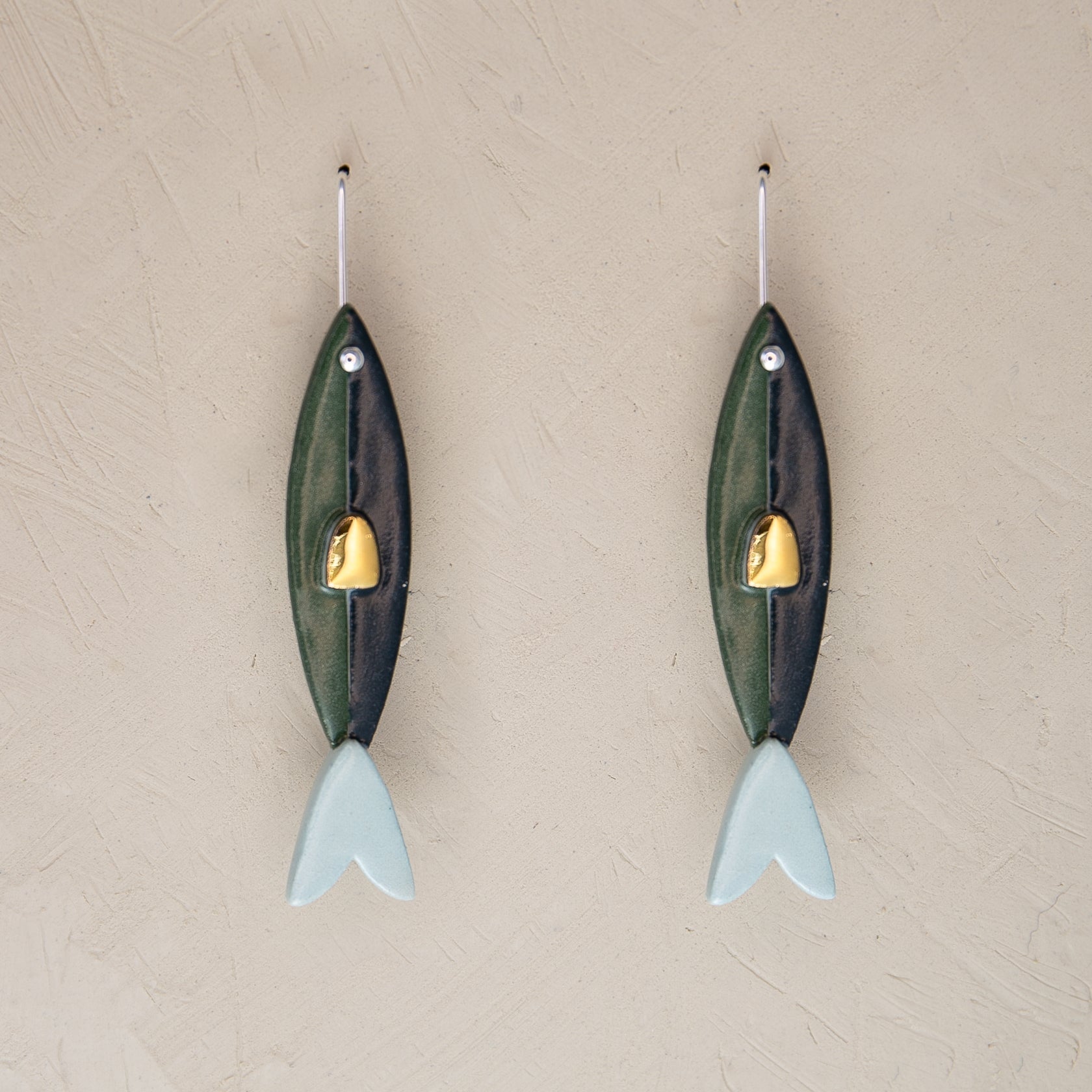Anchovy Earrings Jewellery Erin Lightfoot 