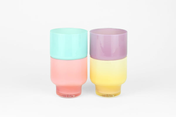 Archie Cup - Two Set Glass Yeend Studio 