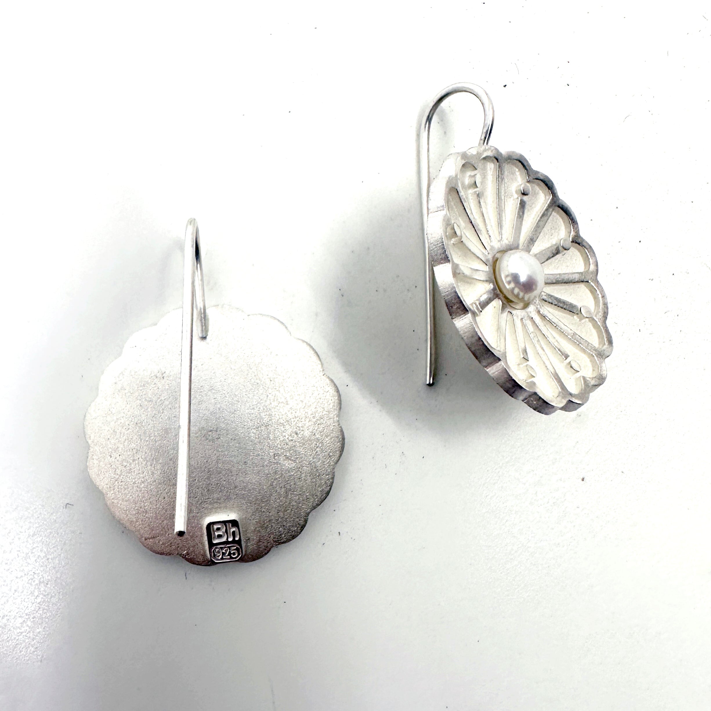Earrings - Large Chrysanthemum
