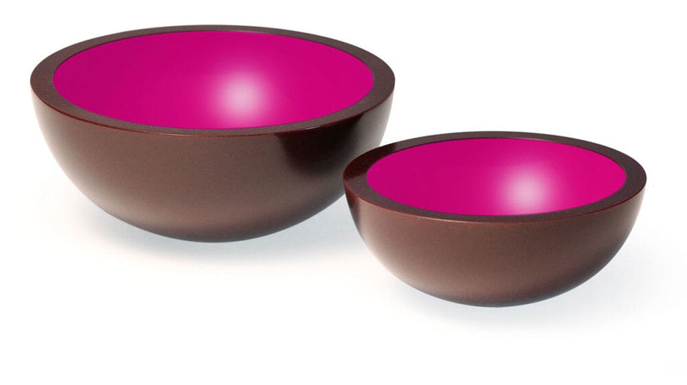 Bauple (set of two) Tableware HUSQUE Perfect Pink 