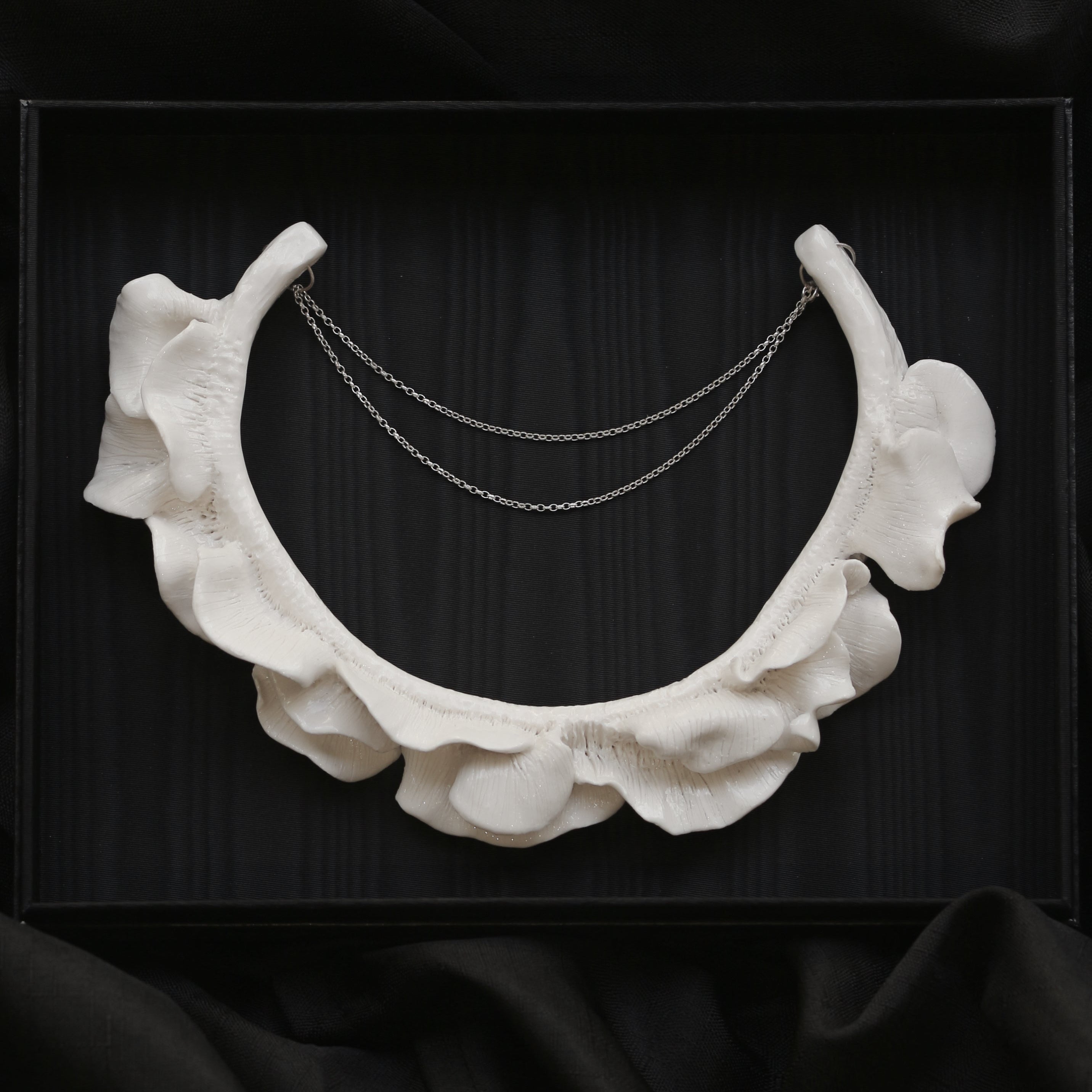 Montipora Foliosa - Coral Bleaching Collar Jewellery Rhia Jewellery 