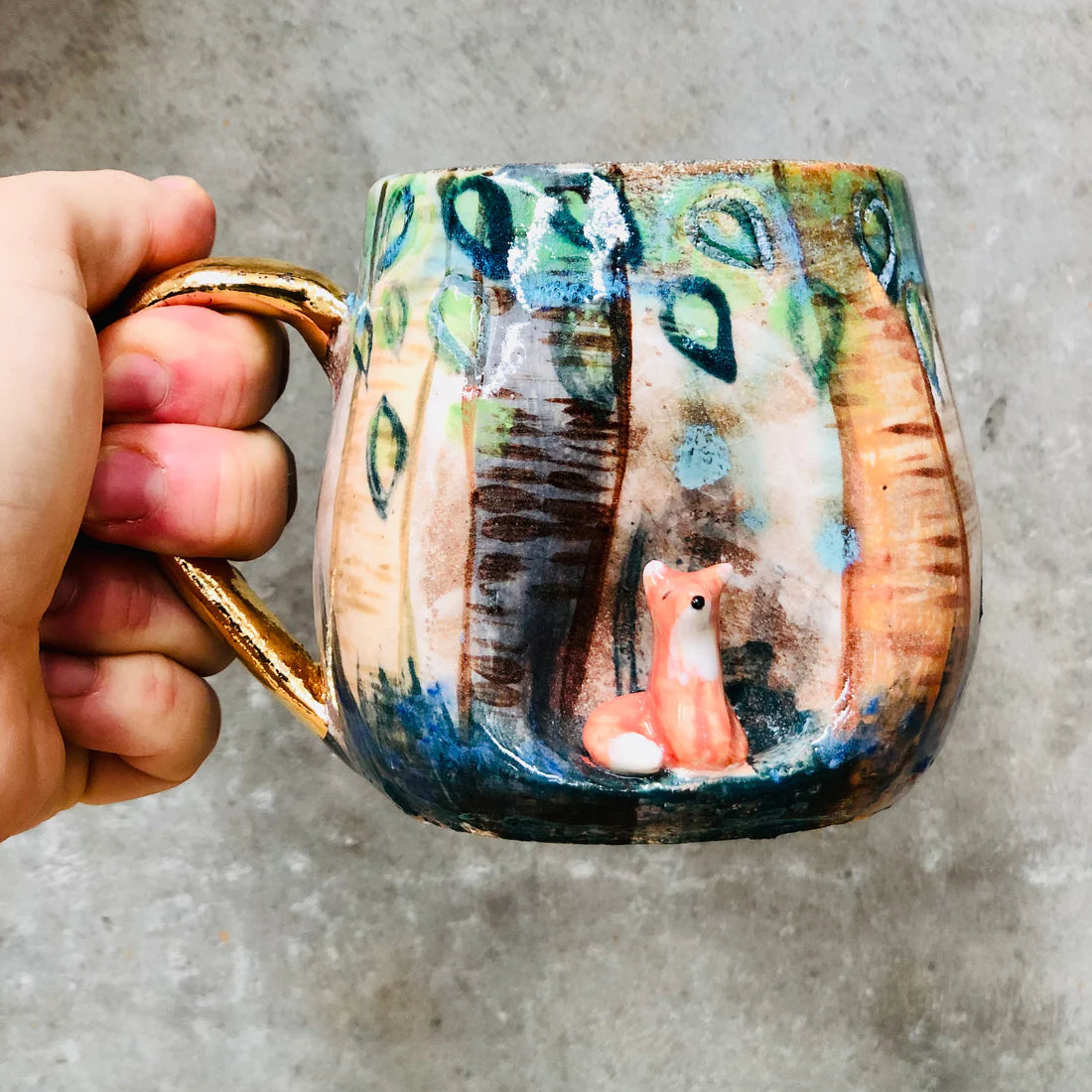 Carys Martin - The Fox Knows The Forest Mug