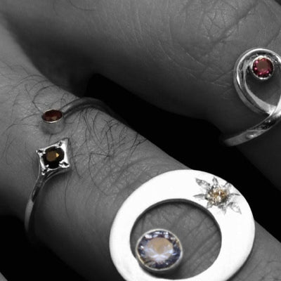 Adjustable ring Jewellery Ella Christine Designs 