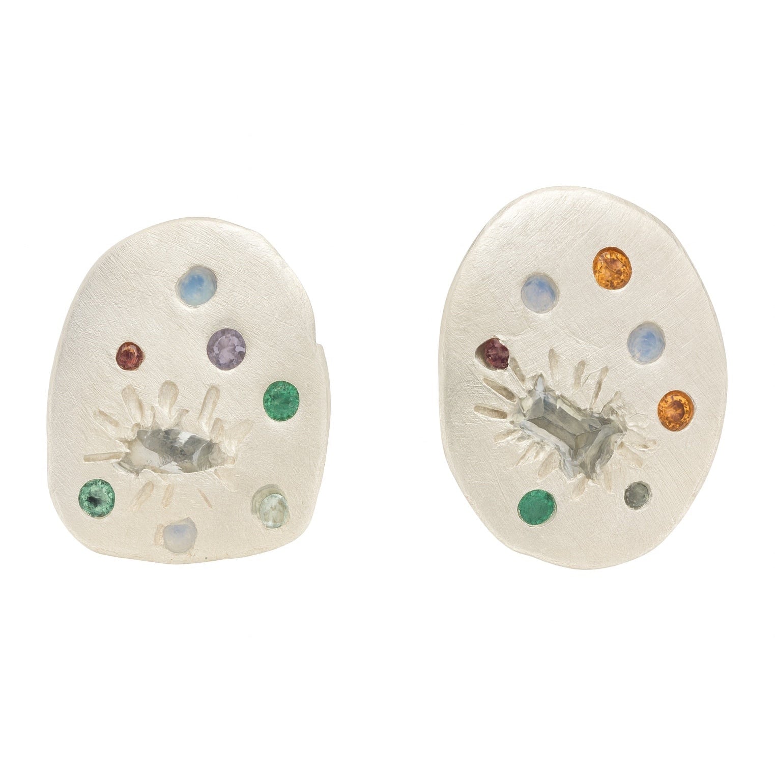 Sunburst Studs Jewellery Jessica Nothdurft 