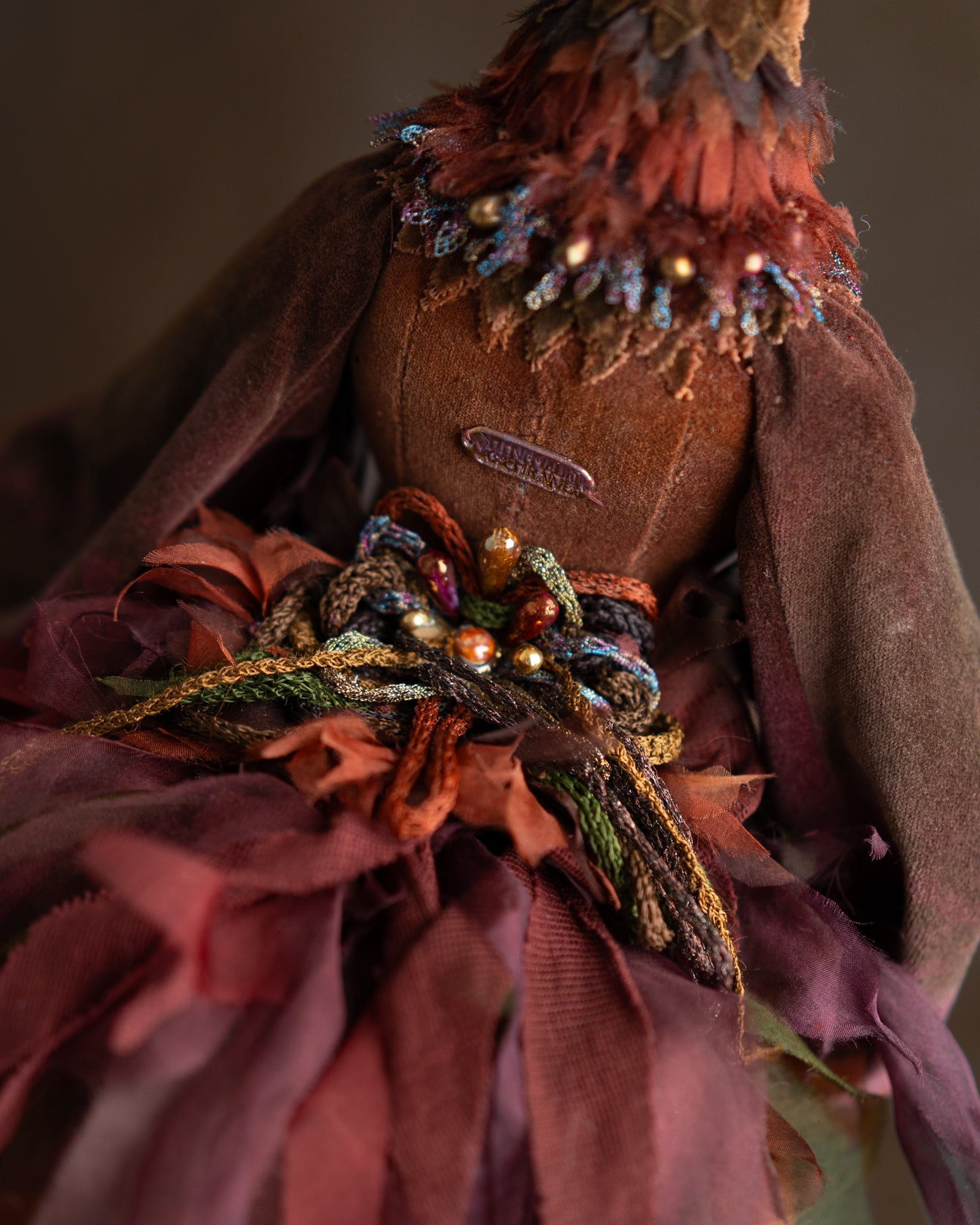 Birdgirl Series - Birdgird- Plegadis falcinellus (2024) Selene Cochrane 
