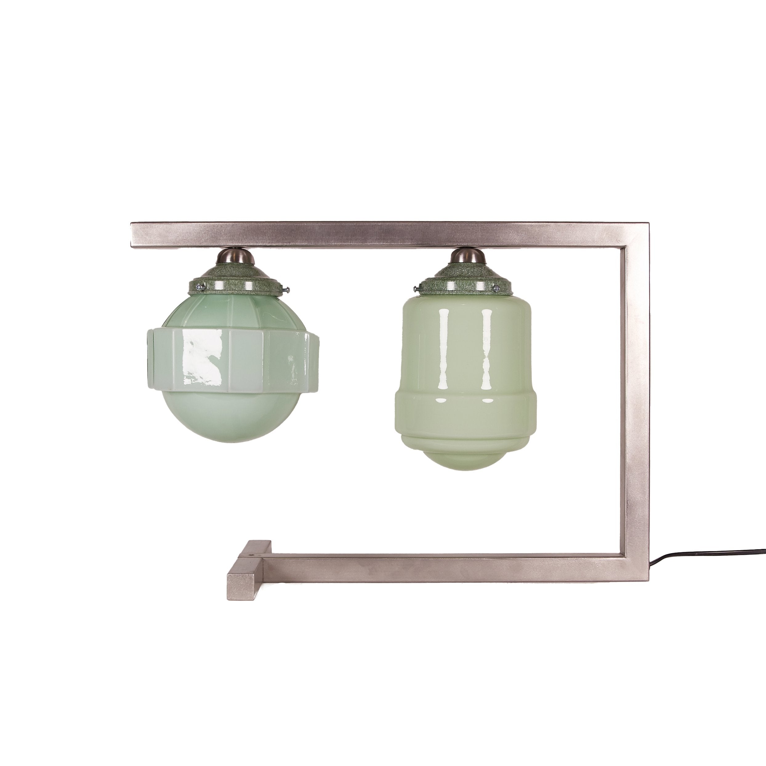 Coppia Lamp - Green Metal (Exhibition) ACV Studio 