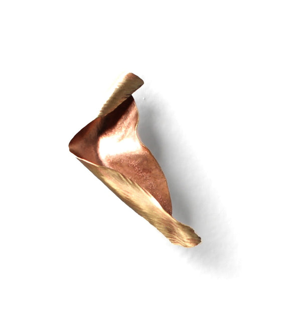 Curling Leaf 2 Jewellery and Metalsmith Small Object (Exhibition) Mari Hirata 