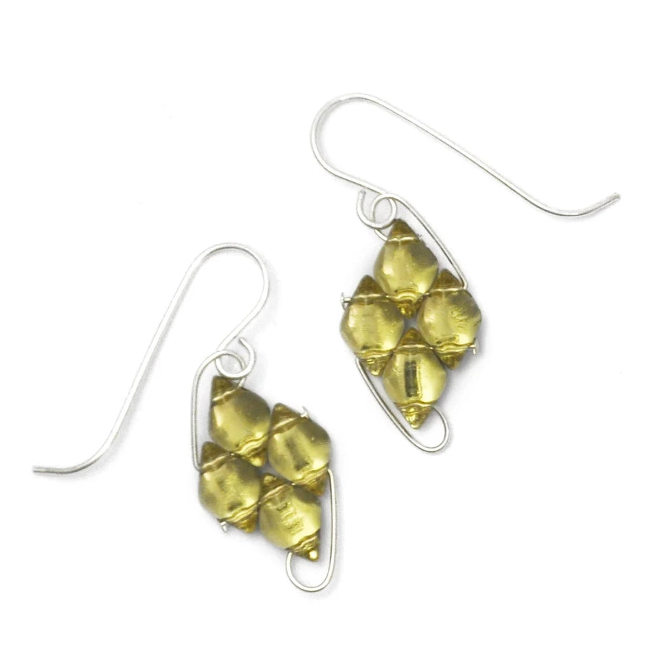 WIREWORK Diamond Earrings