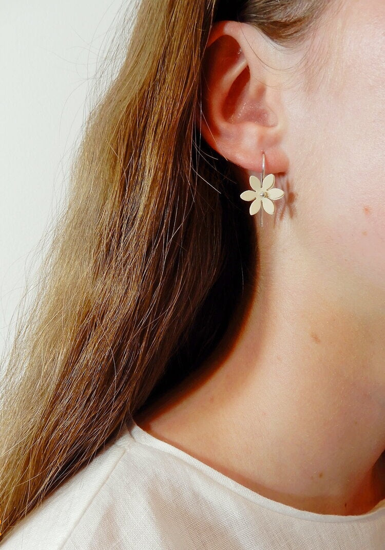 Daisy Punch Earrings Jewellery Vicki Mason 