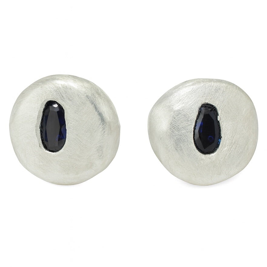 Queensland Sapphire Studs 2 Jewellery Jessica Nothdurft 