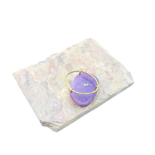 Purple Brooch (Small) Jewellery Jen Eales 