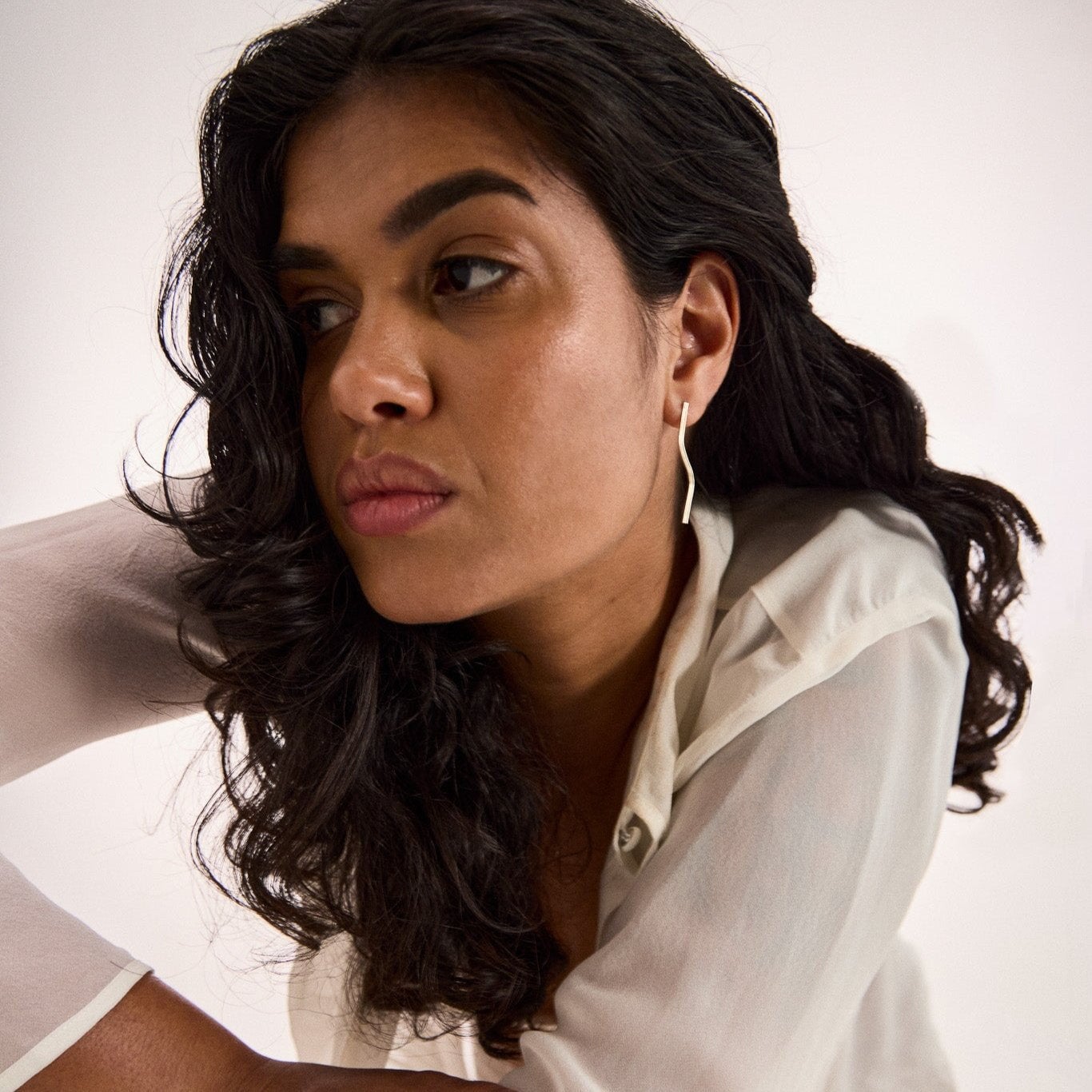 River Drop Large Earrings Jewellery EB Jewellery 