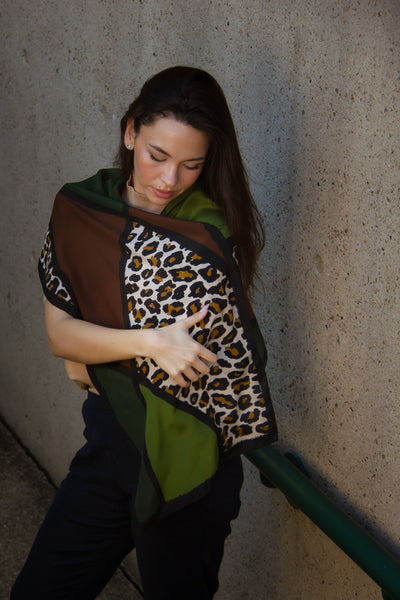 Elusive Leopard Textiles & Fibre Art Soul Silk 