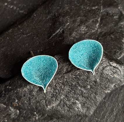 Flutter Studs (Beryl Sugar) Jewellery Mari Hirata 