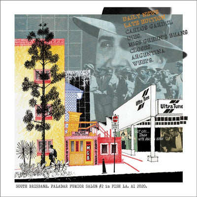 Square Craft Brisbane Greeting Card (various illustrations) Cards Alan Innes South Brisbane. The Paladar. 2020 