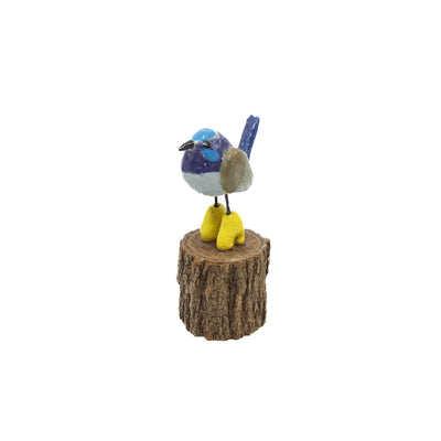In My Shoes Ceramics Green Bird Ceramics Superb Fairywren 