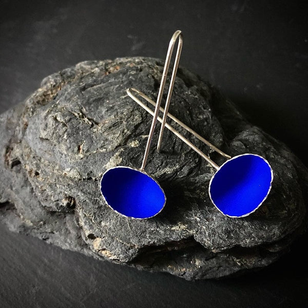 Deepest Blues Drop Earrings Jewellery Mari Hirata 