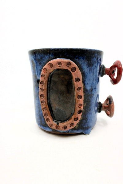 Mug 12 Oz Ceramics Handle With Clay 