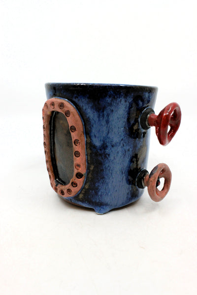 Mug 12 Oz Ceramics Handle With Clay 