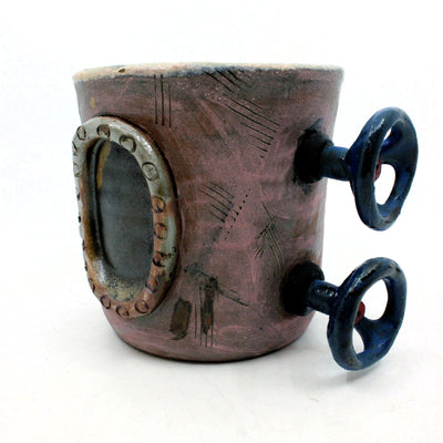 Mug 12 Oz Ceramics Handle With Clay 