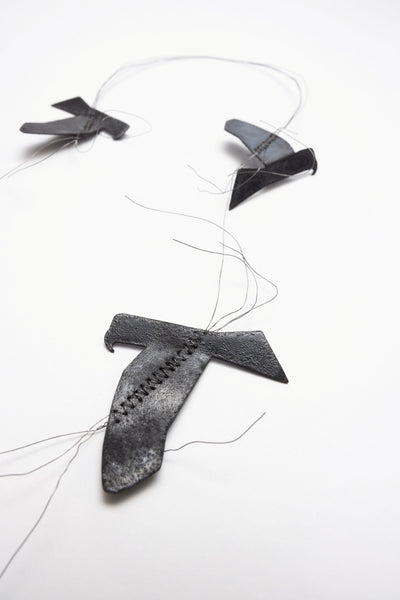 Fragility series: Hanging by a Thread Jewellery Gabi Harris 