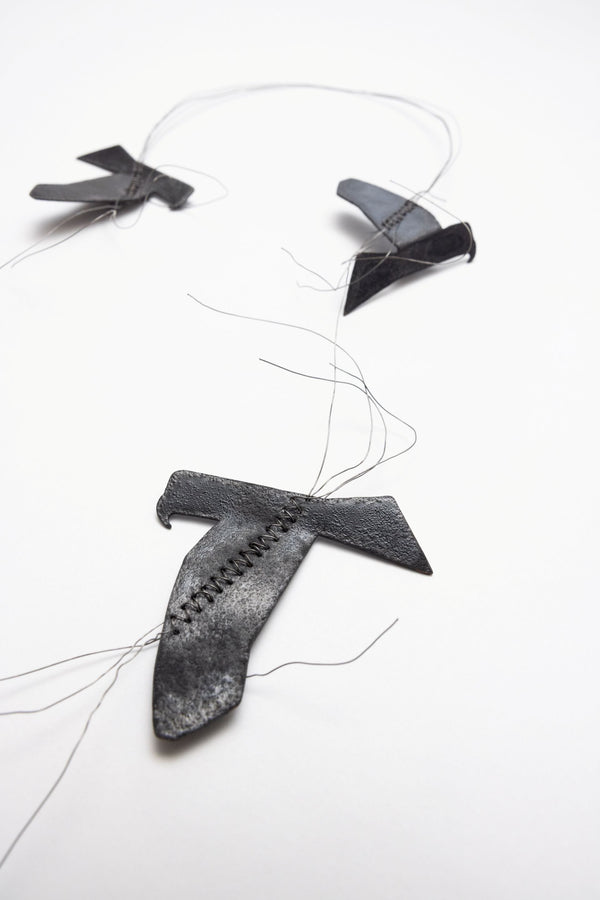 Fragility series: Hanging by a Thread Jewellery Gabi Harris 
