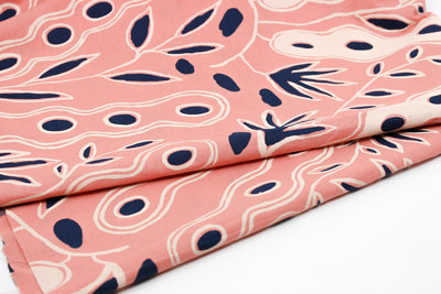 Printed linen fabrics per 2 meter roll Textiles Hopevale 