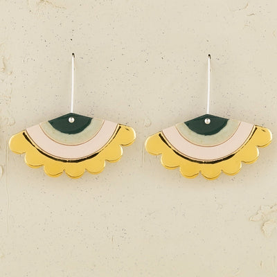 Scallop Drop Earrings Erin Lightfoot 