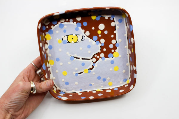 Square Dish Ceramics Caitlin Sheedy & Pru Morrison 