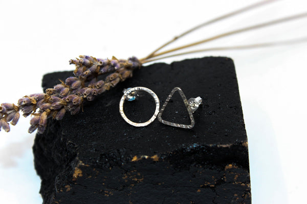 Mix and Match Studs Jewellery Lexi De Cora Sterling Silver 925 