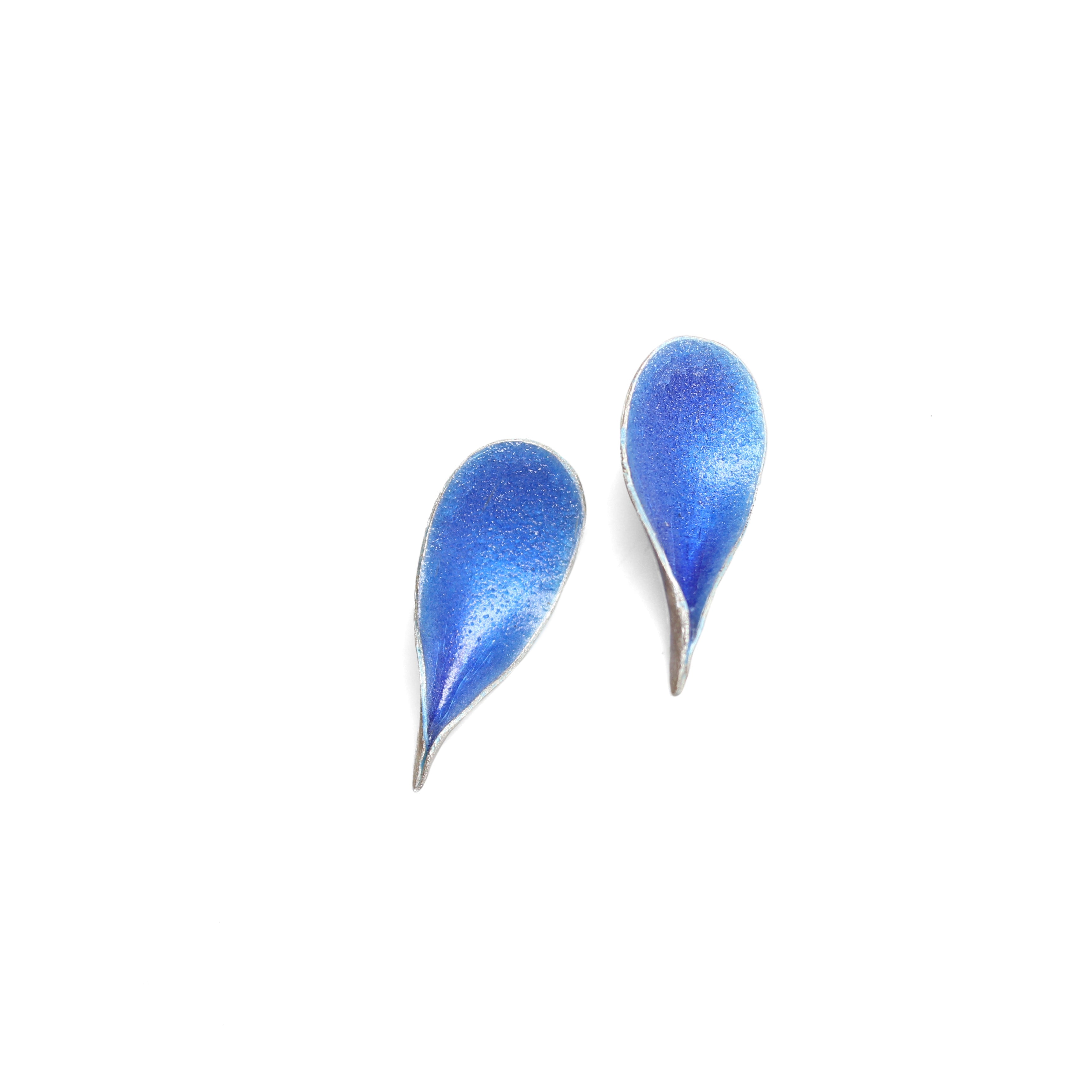 Flitter Studs (Blue Frost) Jewellery Mari Hirata 