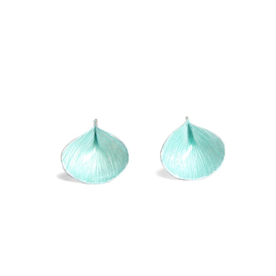 Flutter Studs (Nile Green) Jewellery Mari Hirata 