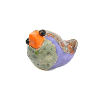 Ceramic Sitting Birds Sculpture & Art object Barbara George #9 