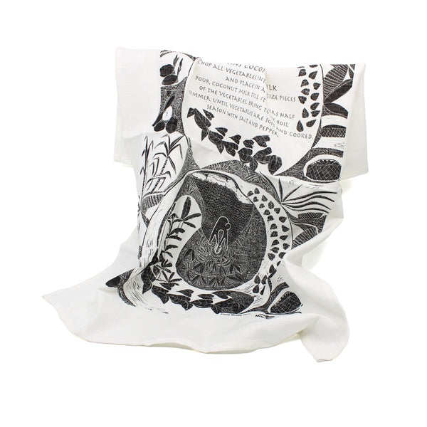 Fiona Elisala - Tea Towel - Sop Sop Textiles & Fibre MOA Arts 