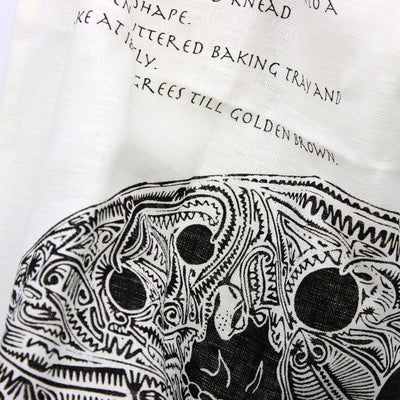 Jeanon Baira - Tea Towel - Coconut Damper Textiles & Fibre MOA Arts 