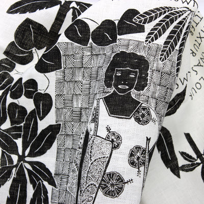 Paula Savage - Tea Towel - Fried Banana Scones Textiles & Fibre MOA Arts 